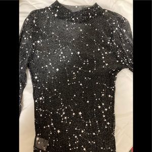 Shear star patter top